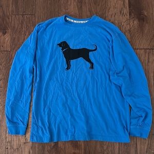 Black dog tee medium